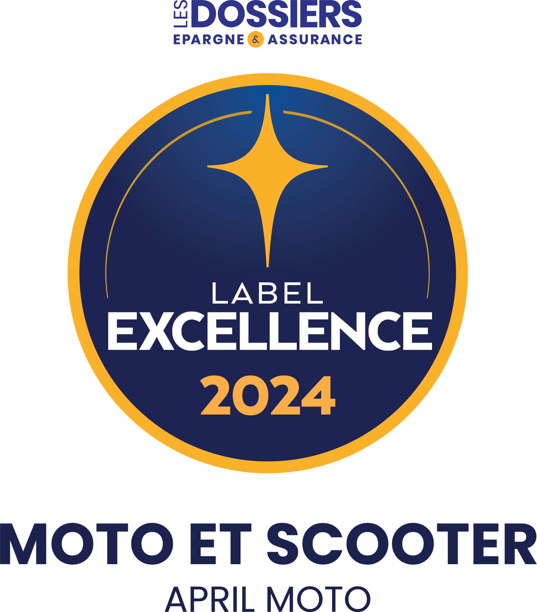 label excellence april moto 2024